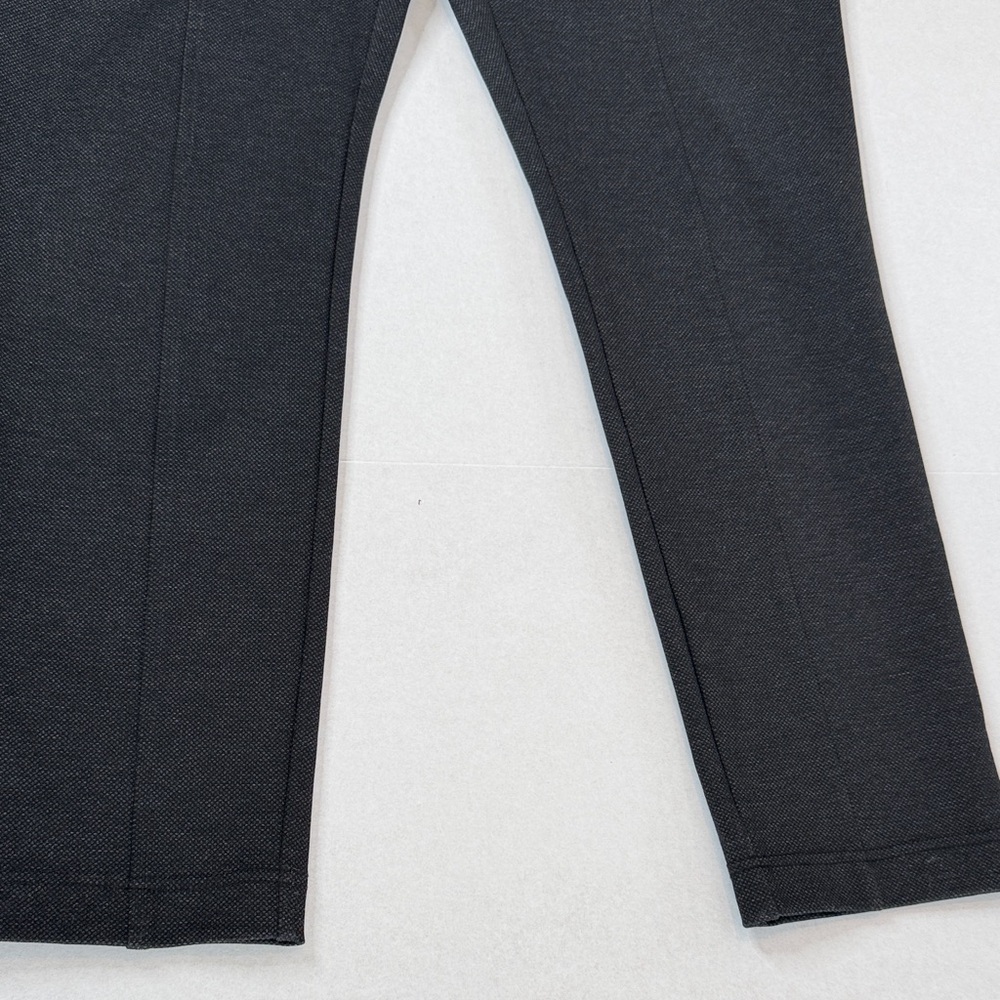 Calvin Klein Gray Textured Stretch Riding Pants - Picture 6 of 15